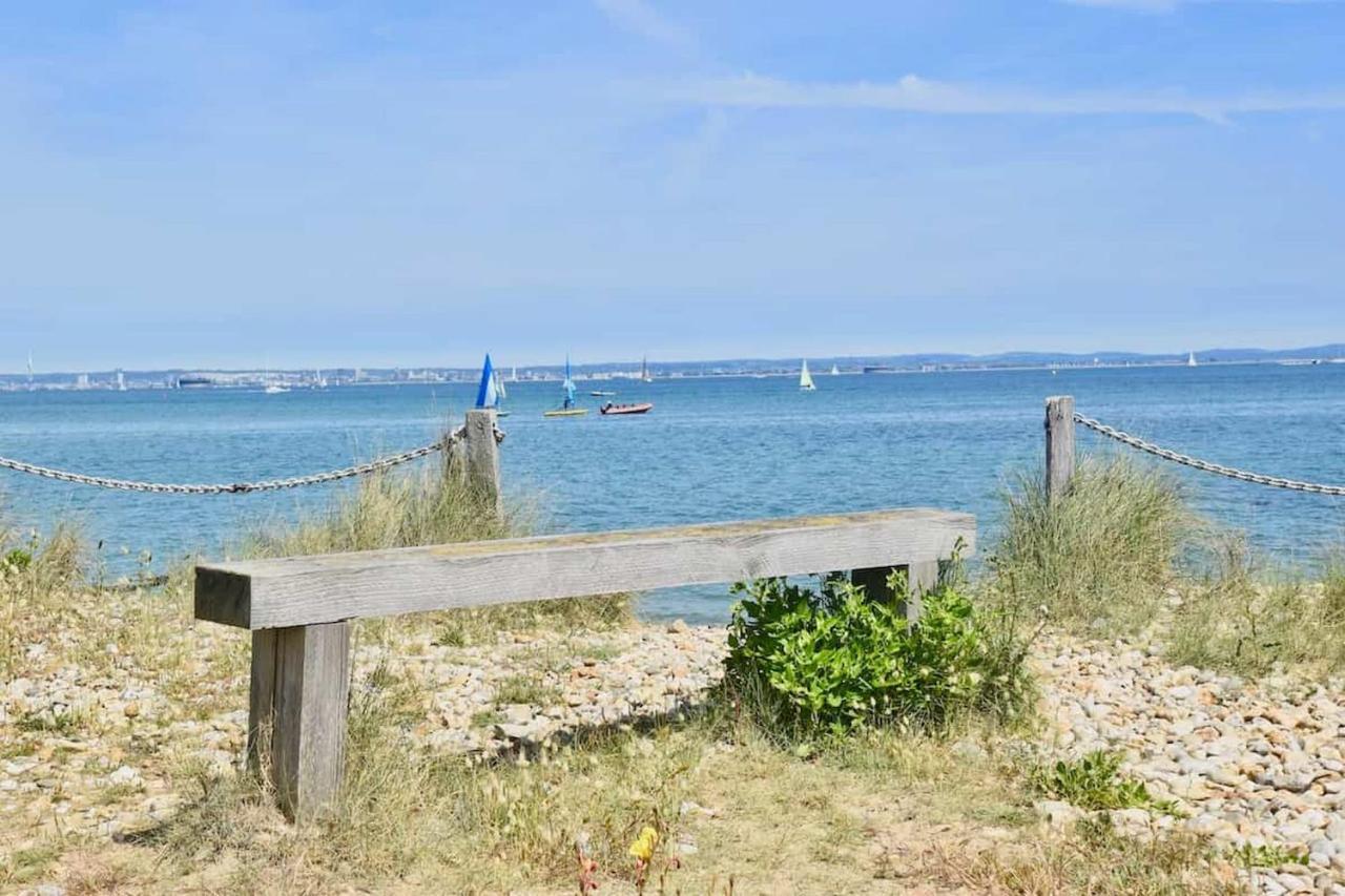 12A Solent Landing Direct Beach Access 벰브리지 외부 사진